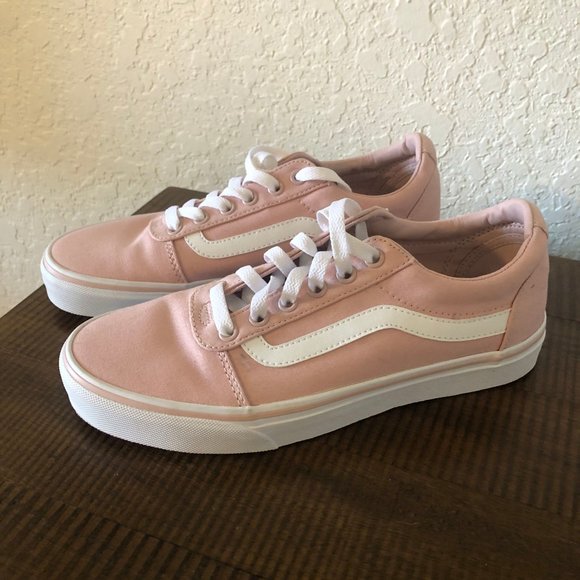 Vans "Old Skool Shoe" Women's Pink Canvas SZ 8.5 - Picture 2 of 5